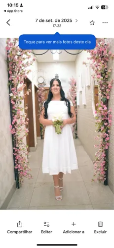 Vestido de Noiva - Casamento Civil 