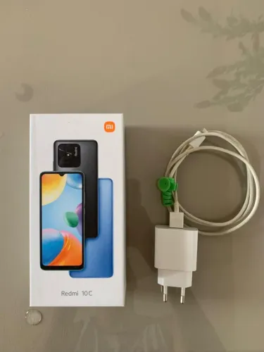 Redmi 10c+Caixa+Carregador+Cartão de memória