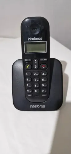 Telefone Sem Fio Digital Preto Intelbras
