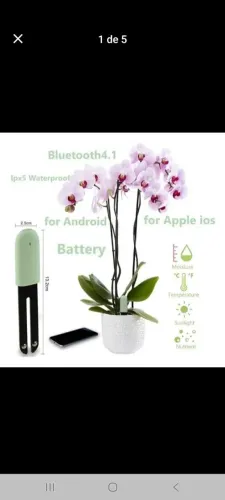 monitor inteligente de plantas,