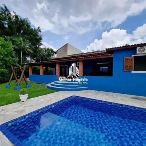 Casa à venda em Santa Bárbara D'Oeste, Chácaras de Recreio Cruzeiro do Sul, com 4 quartos