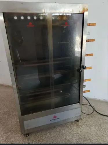 Forno a gás rotativo