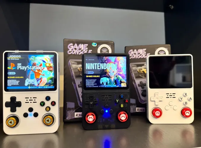 Consoles adicionados Retrôs