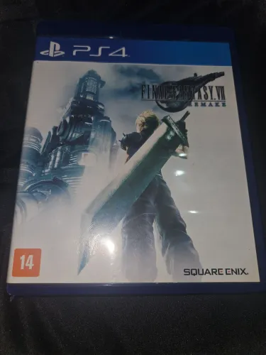 Jogo PS4 SemiNovo Final Fantasy VII Remake