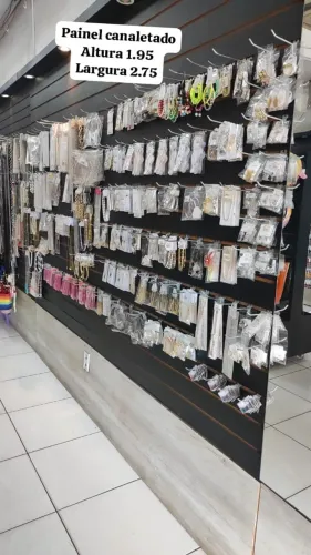 Painel Ripado para loja