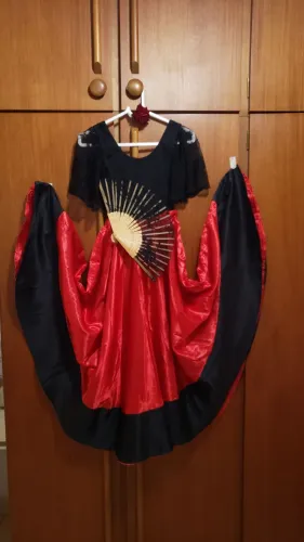 Fantasia/Figurino de Espanhola infantil