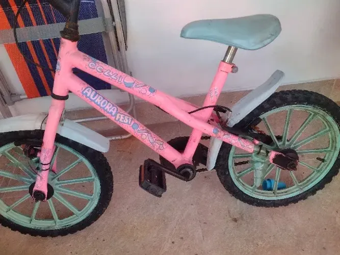 Bicicleta infantil feminina