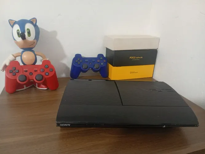 Ps3 super slim - Cheio de jogos 
