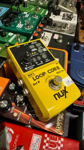 Loop Core Nux pedal de gravação 
