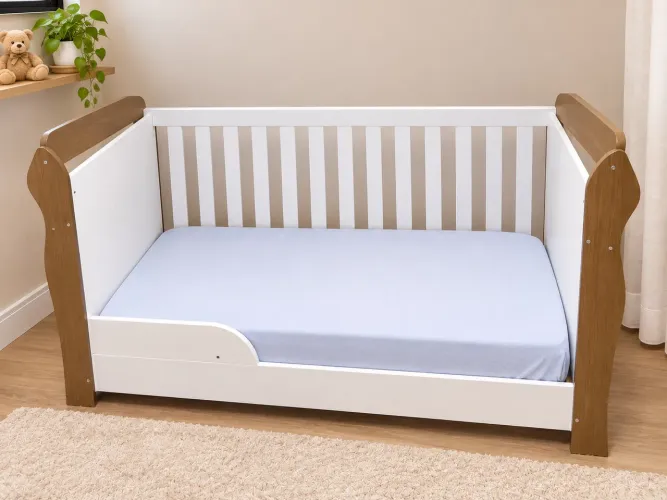 Berço / cama com colchão Ortobom