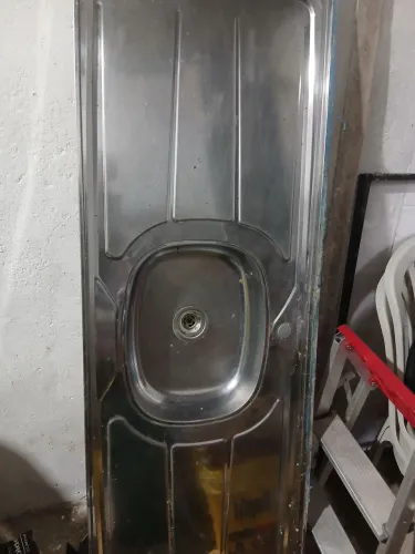 Pia aço inox 