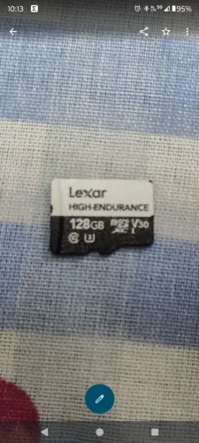 Cartão de memória Lexar - High Endurance - Classe 10 128G