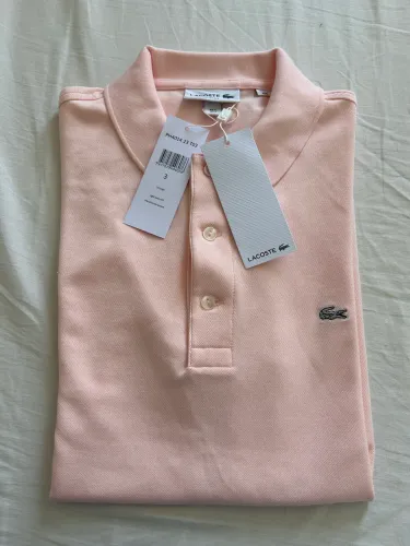 Camisa Polo Lacoste Slim Fit tamanho 3 Original c Nf
