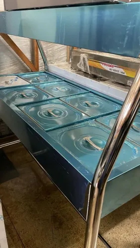 Buffet térmico 8 cubos novo 