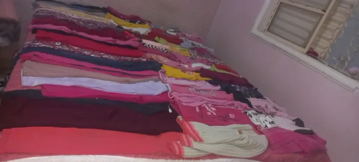 Lote de roupas infantil tamanhos variados