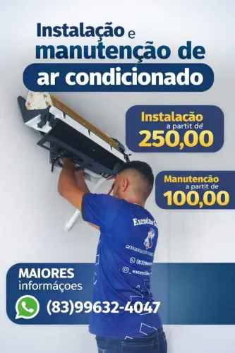 INSTALAÇÃO E MANUTENÇÃO DE AR CONDICIONADO! 