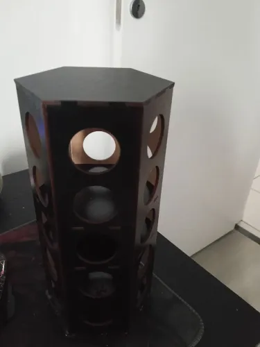 Suporte capsula três corações, 30,00