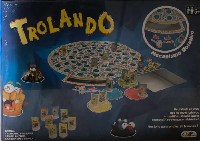 ? Jogo Trolando - Tabuleiro Giratório