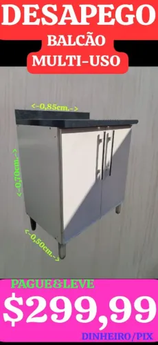 DESAPEGO! BALCÃO APENAS 299,99, LEIAM: