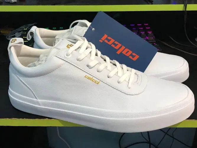 Tenis Branco Masculino Casual Colcci Cosmos 44