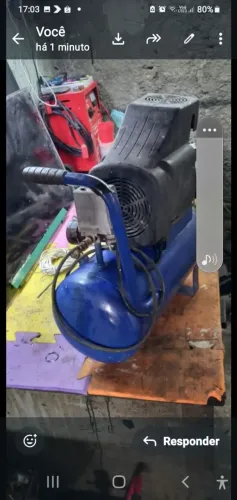 Compressor com defeito pra arrumar ou usar peças 
