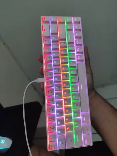 tecladoTeclado Mecânico Gojoodq 65% - Vendo ou Troco por Mecânico / Magnético