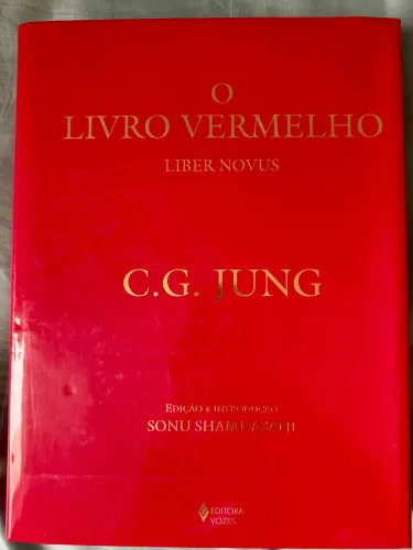 Livro O LIVRO VERMELHO - LIBER NOVUS, de C. G. Jung. Capa dura