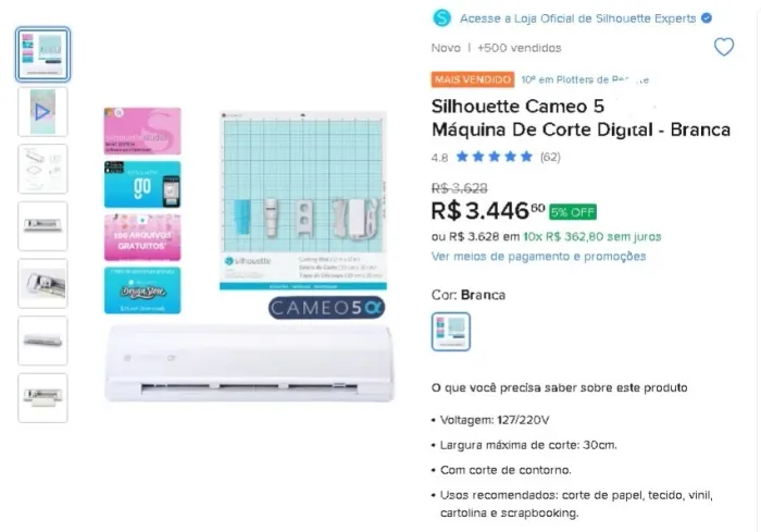 Silhouette Cameo 5