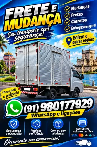 Frete mudança e carretos.