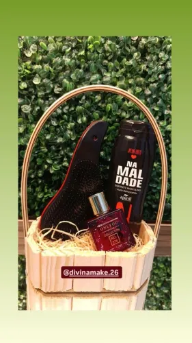 Cesta dia dos namorados, cesta, perfumes