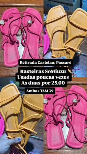 SANDÁLIA E SAPATO