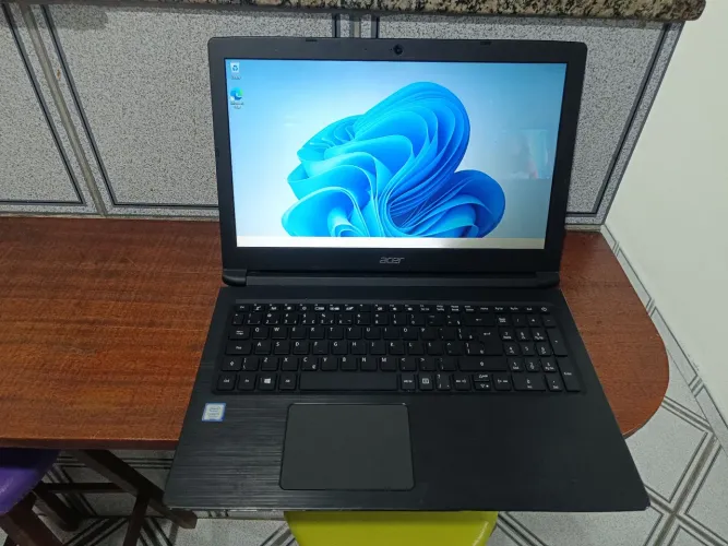 Notebook Acer core i5/7a geração/ddr4/320gb wi-fi webcam bluetooth hdmi windows 11/100%