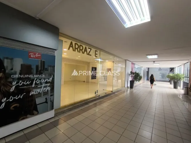 Loja em conjunto comercial 72m² com mezanino 1 banheiro, Bairro Centro
