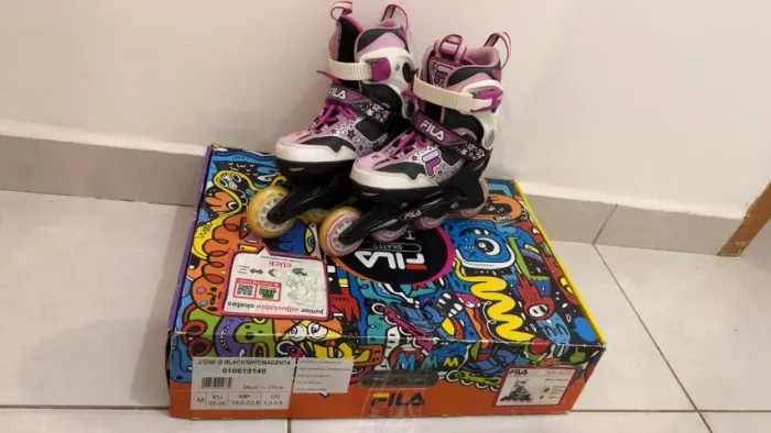 Patins Fila J One, G, Black/WHT/Magenta