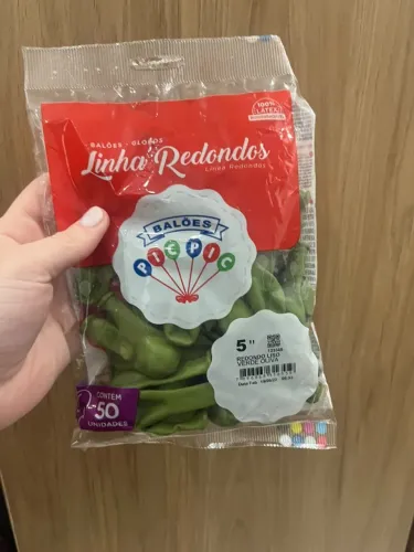 Pacote de balões 5 polegadas diversas cores
