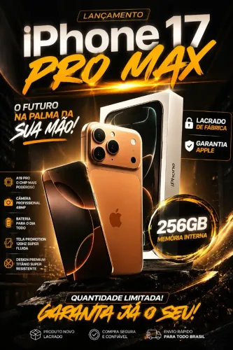 iPhone 17 pro max 256gb