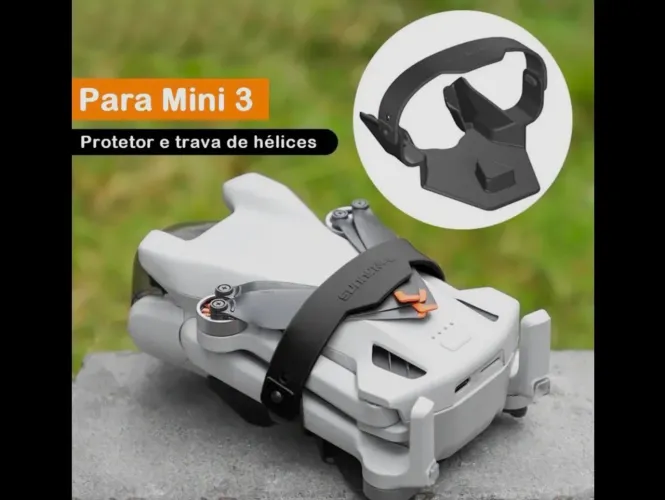 protetor e trava hélice dji mini 3