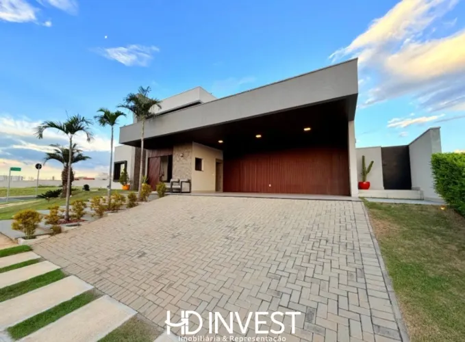 Casa Térrea de Alto Padrão à Venda Residencial Reserva Petrus ? Indaiatuba SP - HD Invest