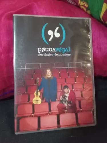 DVD raro Humberto Gessinger Pouca Vogal Ao Vivo em Porto Alegre