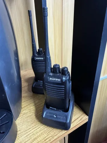 Rádio comunicador Baofeng 6 unidades 