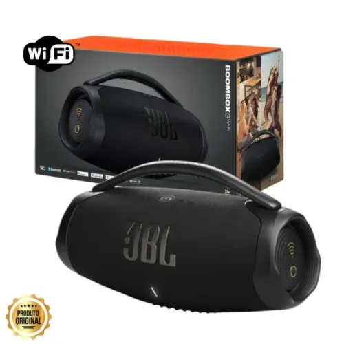 JBL Boombox 3 (WIFI) lacrada, NF, garantia, original