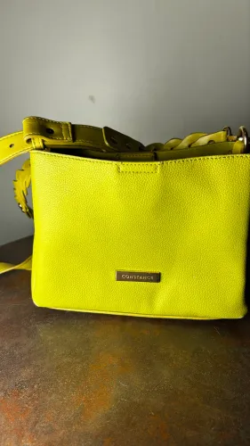 Bolsa em couro Constance