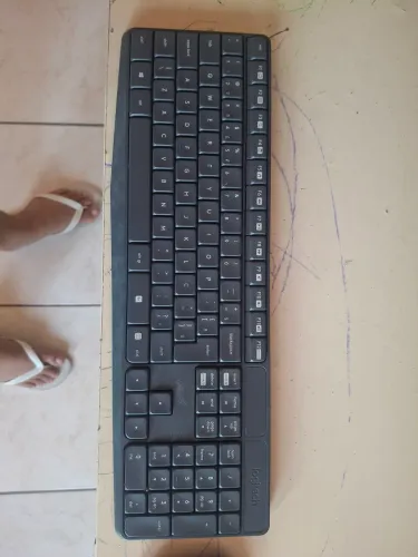 Kit Teclado + Mouse sem fio Logitech