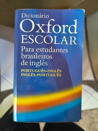 Dicionário Oxford Escolar Português- inglês 