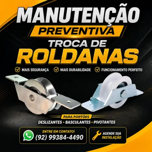 Roldana Para Portão
