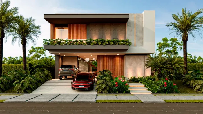 6 casas de alto padrão à venda no Alphaville Litoral Norte 3