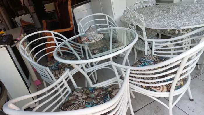 Conjunto de varanda em alumínio