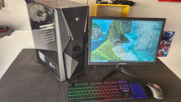 PC Gamer Completo - Intel Core i7 | SSD 256gb | Monitor | Pronto para Usar