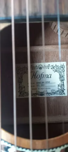 Violao hofma com capa
