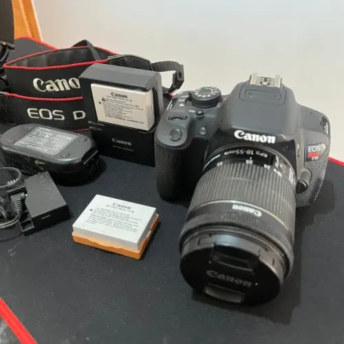 Camêra Fotográfica Canon t5i EOS Rebel KIT com Acessórios